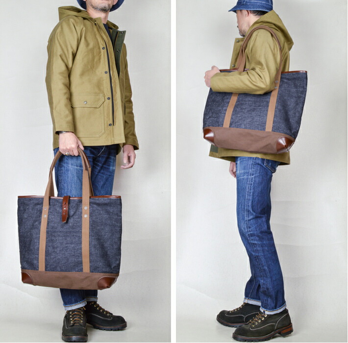 楽天市場】ウエアハウス（WAREHOUSE）トートバッグ DENIM TOTEBAG 5212
