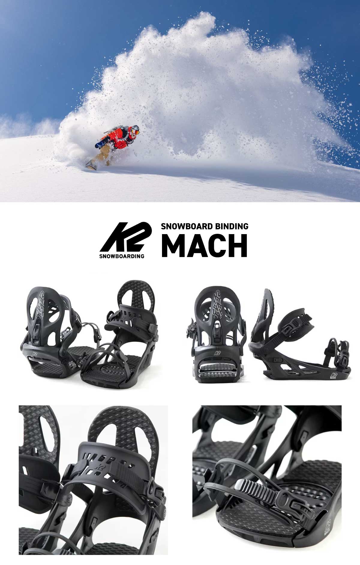 楽天市場】【1日最大P21倍】K2 スノーボード ビンディング 25-26 MACH