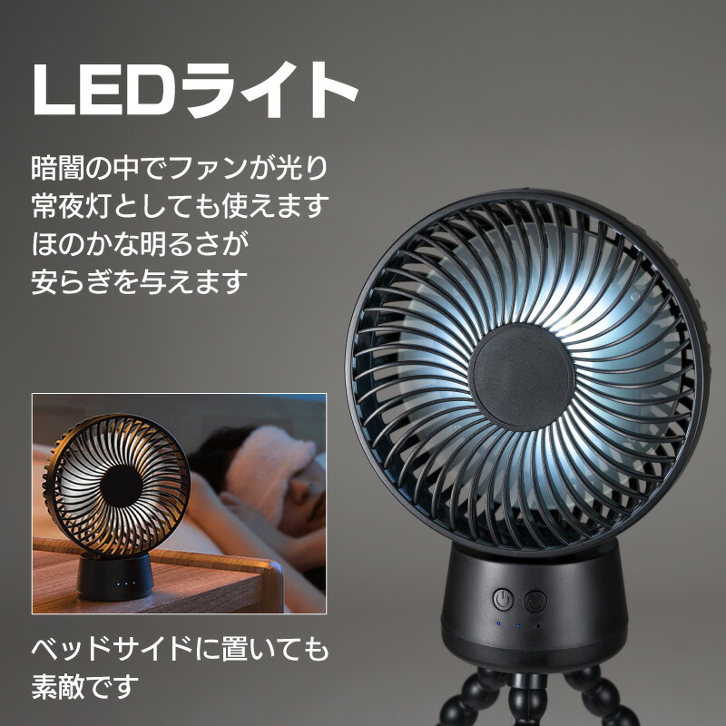 楽天市場】【期間限定価格】後部座席 扇風機 充電式 首振り 車 車載