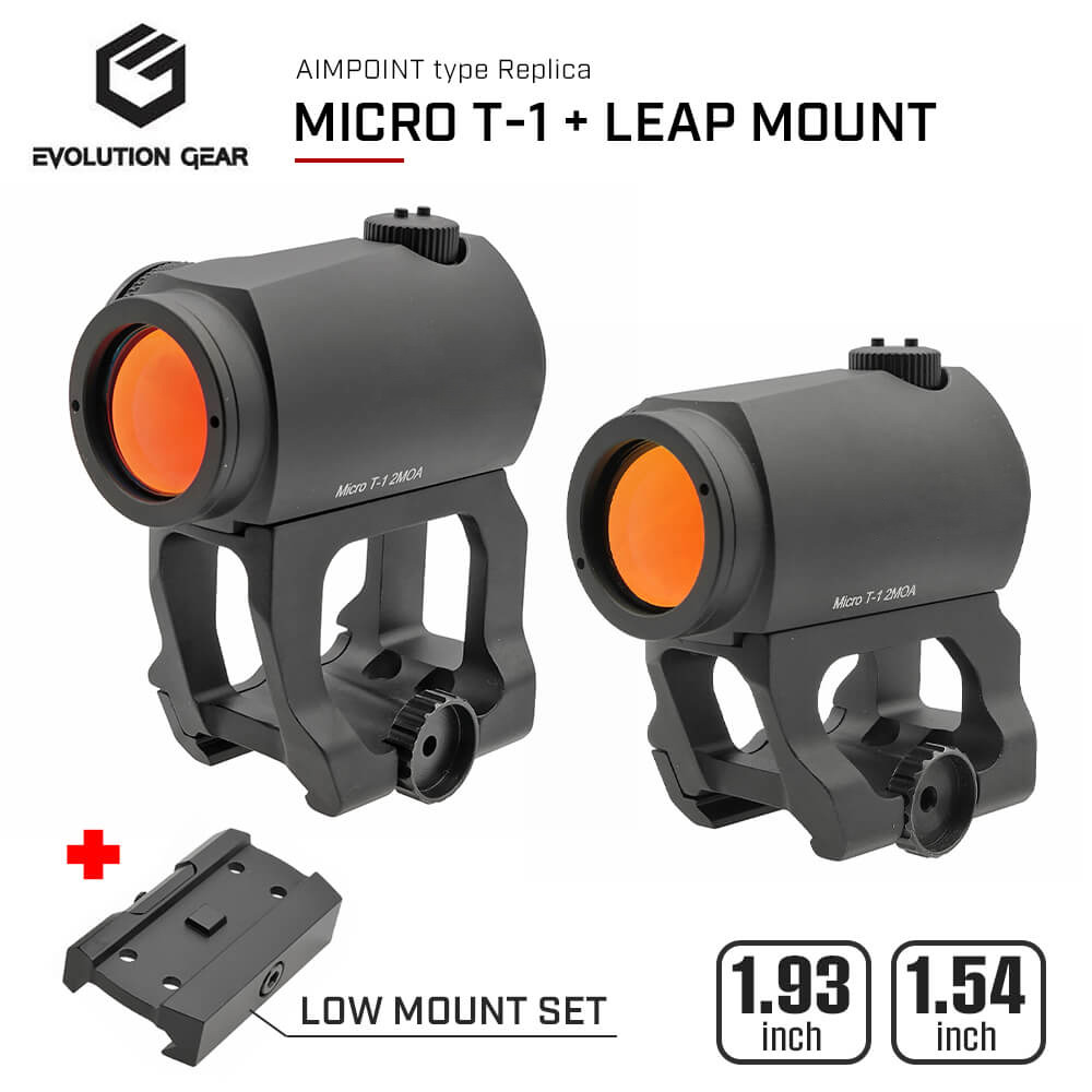楽天市場】【 Evolution Gear 製 】 Micro T-1 ドットサイト本体