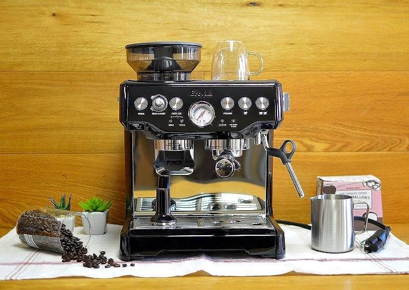 家庭用 エスプレッソマシン ブレビル社 豆挽き付 シングルボイラー