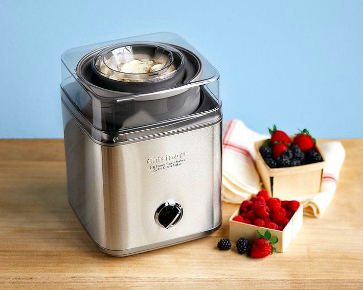 楽天市場】アイスクリームメーカー クイジナート つやけしクロム