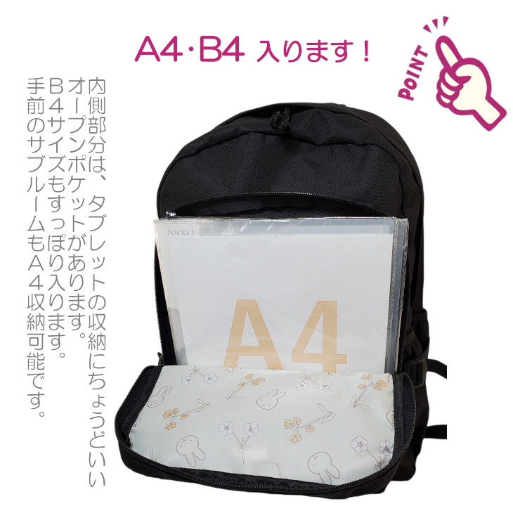 楽天市場】ミッフィー miffy メイオーシャン コラボ リュック MEIOCEAN