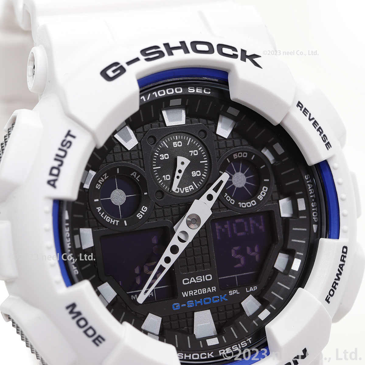 G-SHOCK ホワイト 白 カシオ Gショック 腕時計 メンズ アナデジ GA