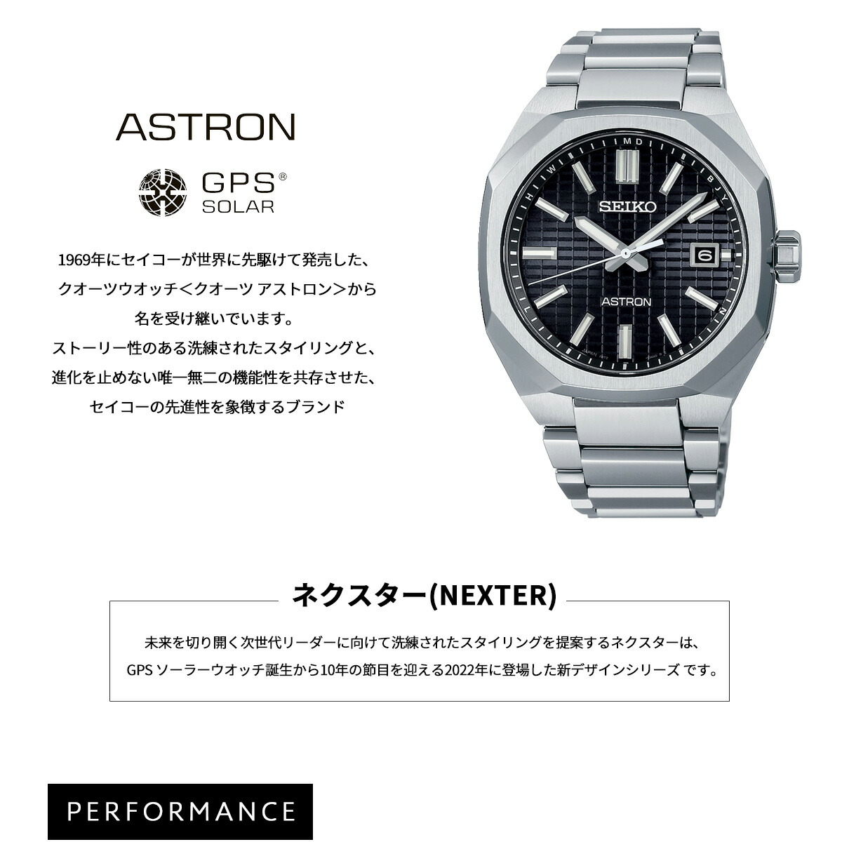 セイコー アストロン ネクスター SBXY063 メンズ 腕時計 ソーラー 電波