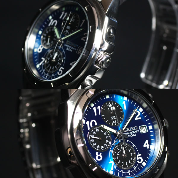 セイコー逆輸入 クロノグラフ SEIKO 腕時計 クロノグラフ SND193: neel