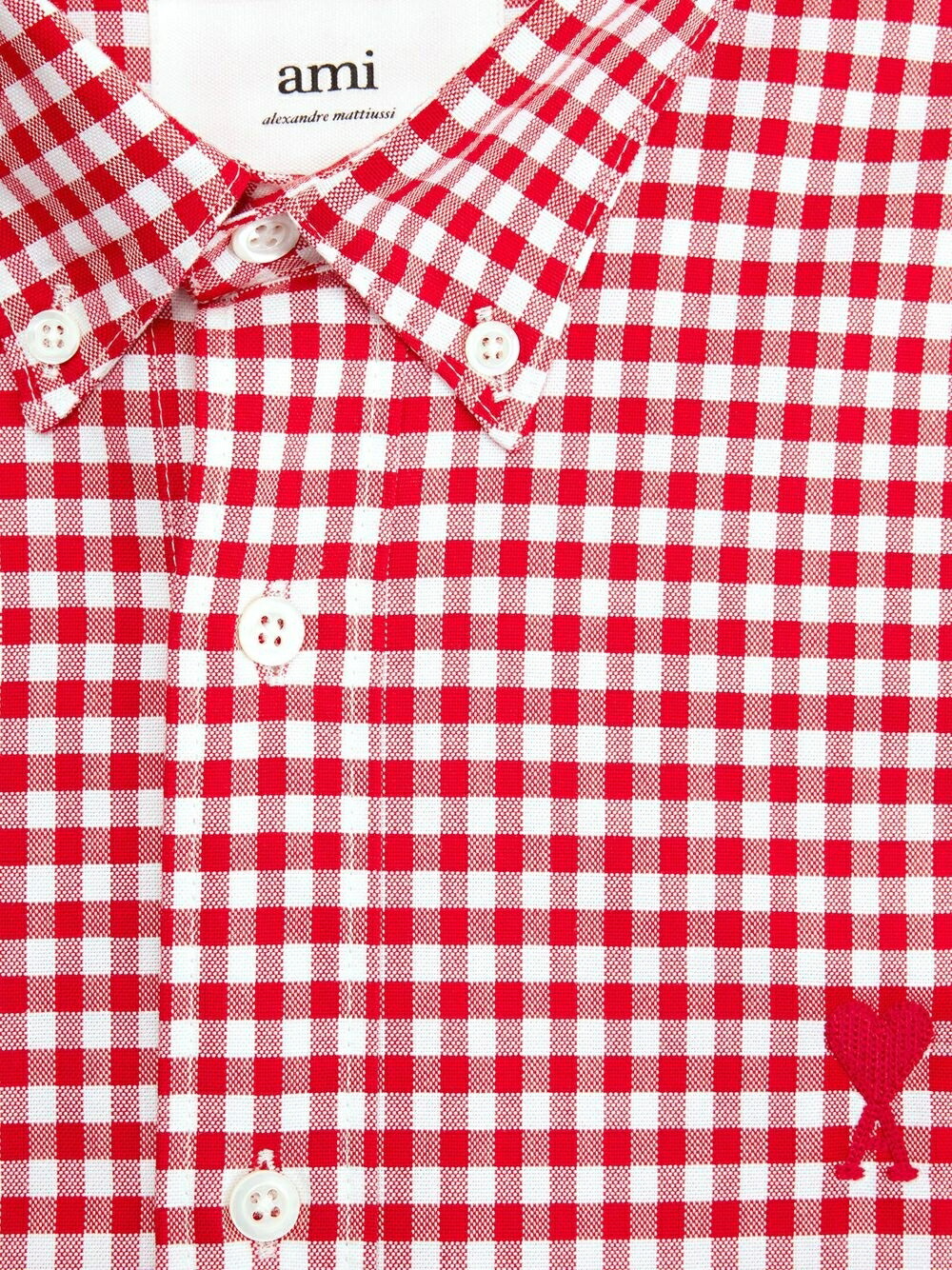 楽天市場】AMI PARIS｜アミパリス MEN'S ハートロゴ チェック シャツ