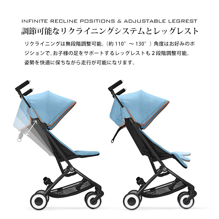 正規販売店2年保証】 サイベックス リベル ベビーカー 2023 最新 軽量