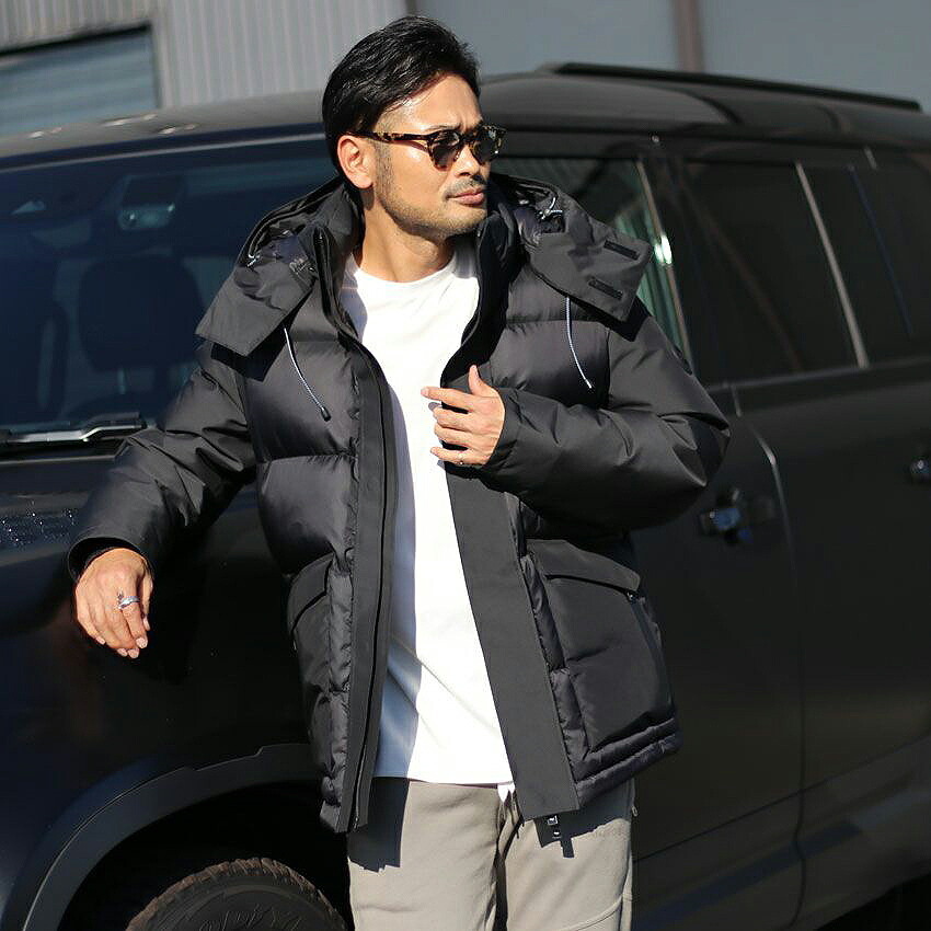 楽天市場】BLACKSAND ブラックサンド エコダウンジャケット SKADI