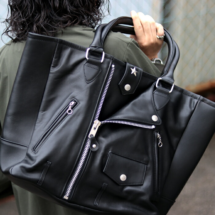 楽天市場】Schott ショット ライダース トートバッグ 782 4976008