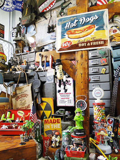 楽天市場】ホットドッグ エンボス ティンサイン Lサイズ