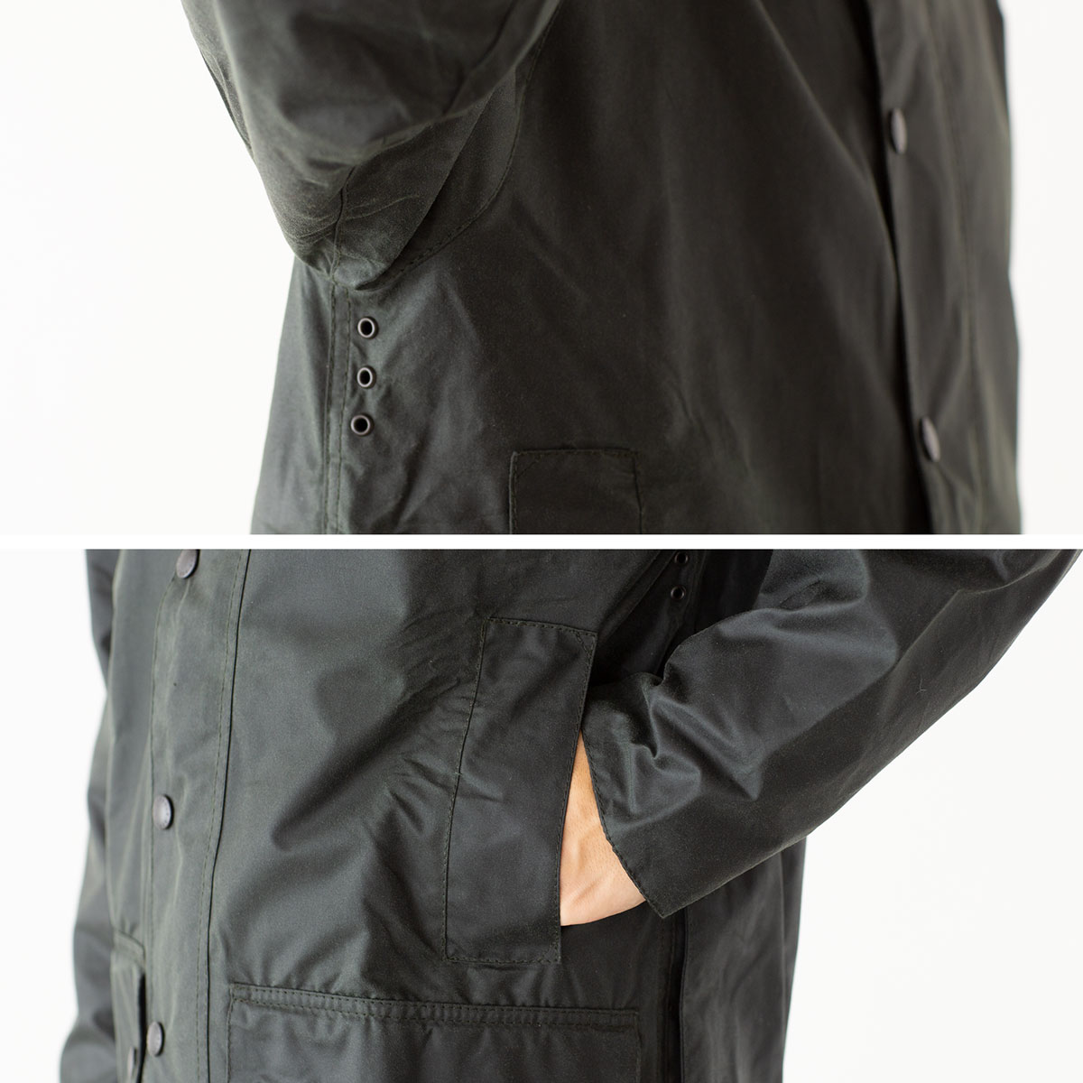 英国製】 バブアー ビューフォート ワックス ブルゾン Barbour MWX0017