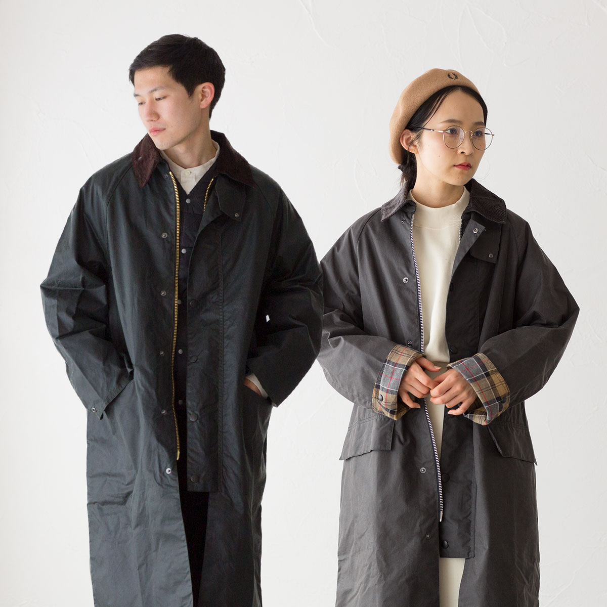 バブアー オーバーサイズ バーレー ワックス BARBOUR OS BURGHLEY