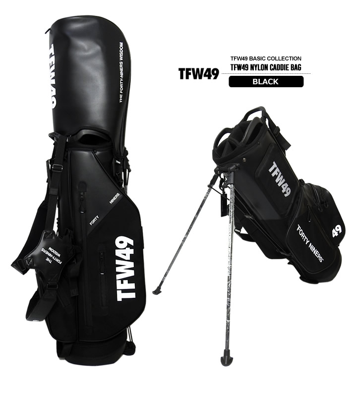 楽天市場】TFW49 ゴルフ キャディバッグ スタンド 9.5型 メンズ