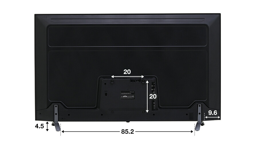 4Kフレームレステレビ 55v型 SUNRIZE | モダンデコ