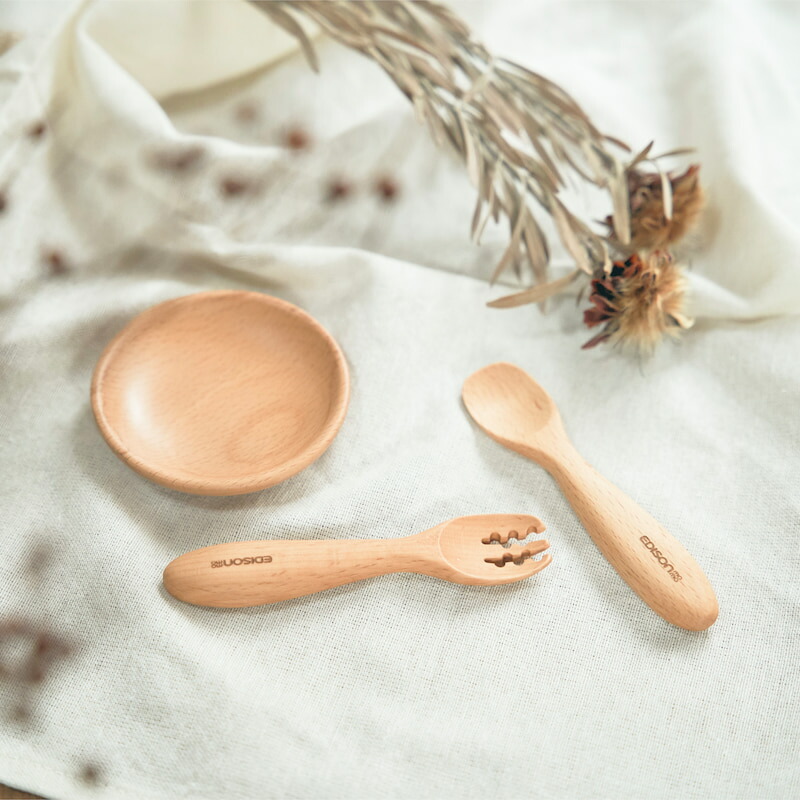 楽天市場】EDISONmama エジソンママ【木製カトラリーセット】 天然木