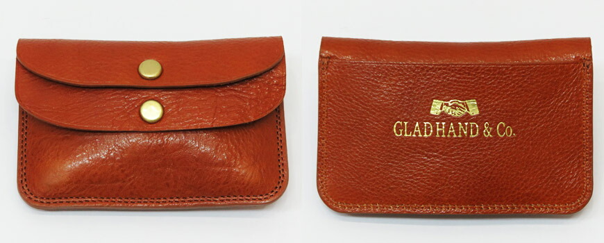 楽天市場】GLAD HAND グラッドハンド レザー ダブルフラップ コイン