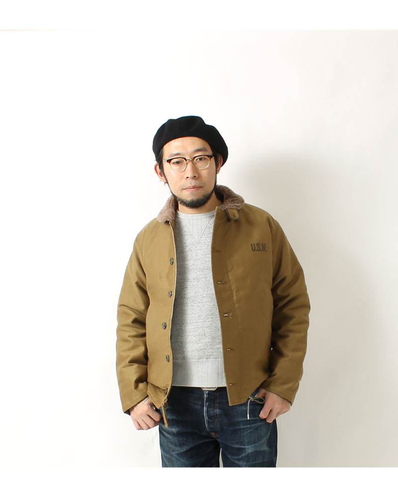 BUZZ RICKSON'S(バズリクソンズ) N-1デッキジャケット カーキモデル