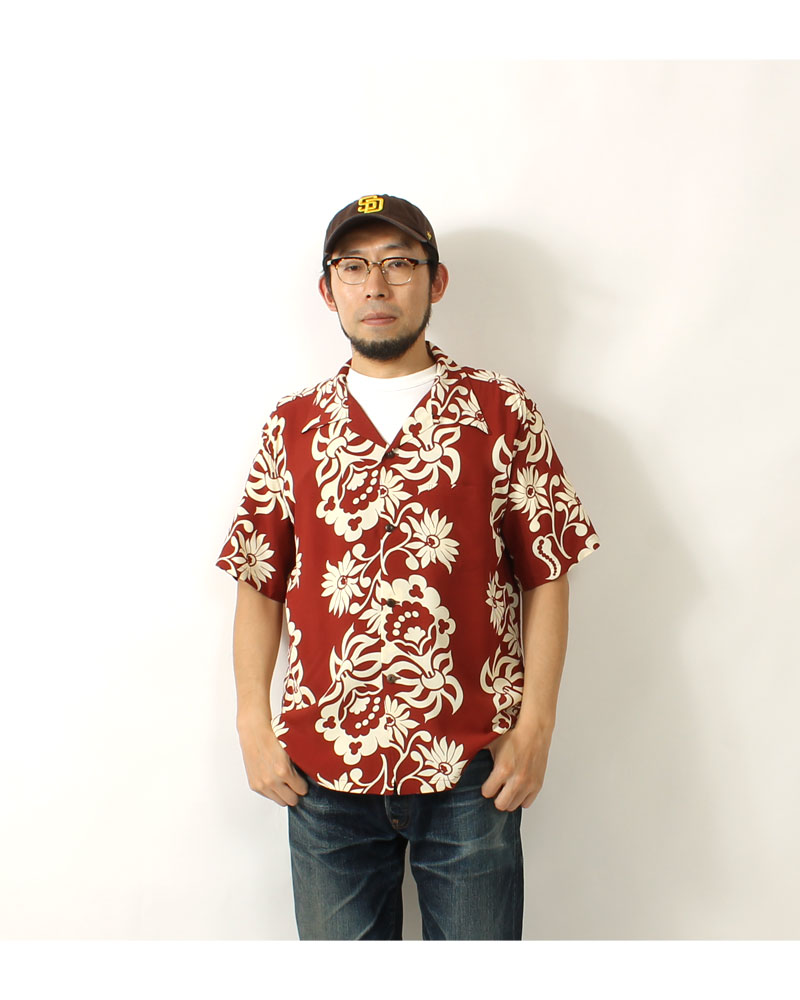 SUN SURF(サンサーフ) アロハシャツ SUNLIGHT FLOWER / 2024春夏 新作