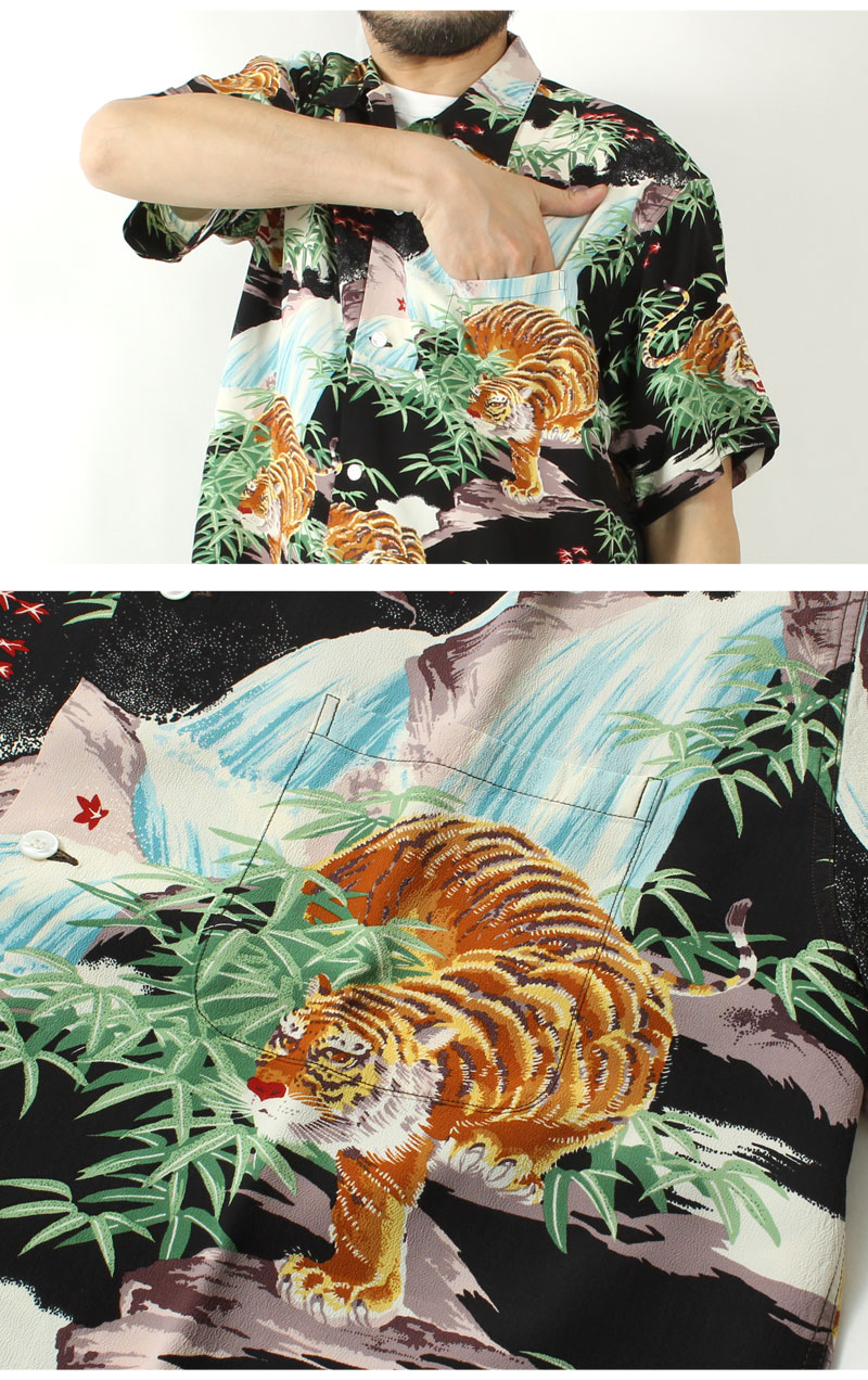 SUN SURF(サンサーフ) アロハシャツ スペシャルエディション SASA TORA