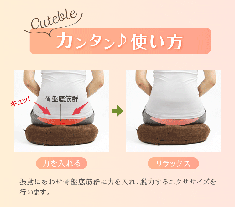 楽天市場】ラボネッツ 骨盤底筋エクササイズクッション キュットブル