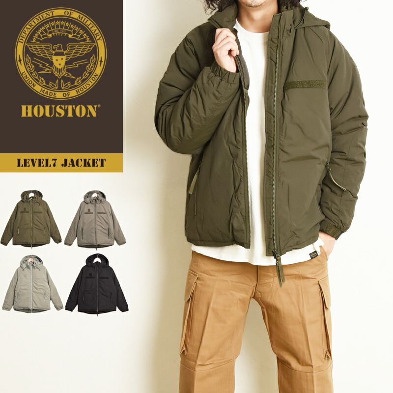 楽天市場】HOUSTON ヒューストン LEVEL7 JACKET レベル7 ジャケット