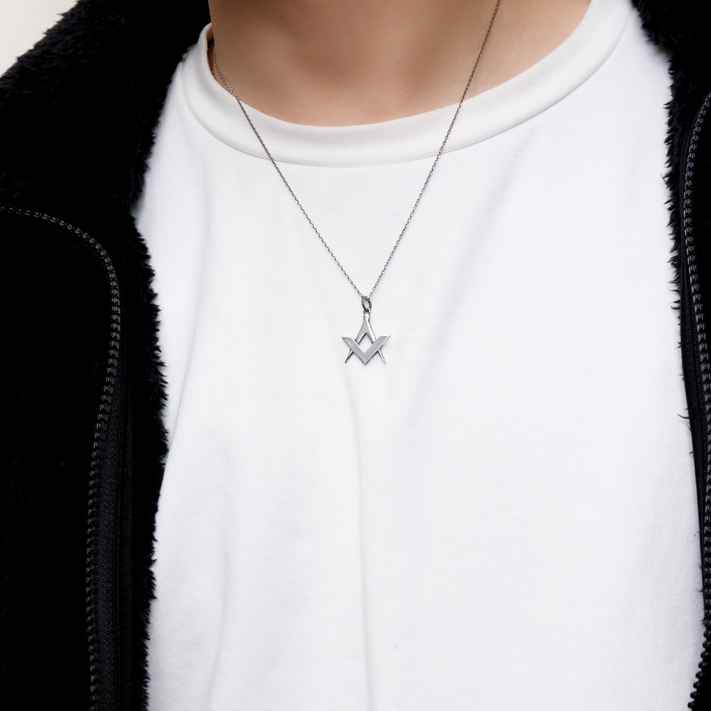 THEFT セフト フリーメイソン シンボルマーク ネックレス ペンダント