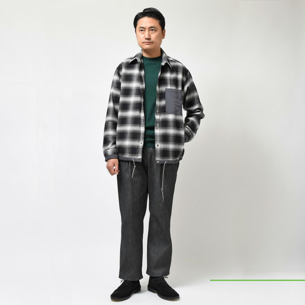 MPX mando（エムピーエックス マンド）ポリエステルコットンオンブレ