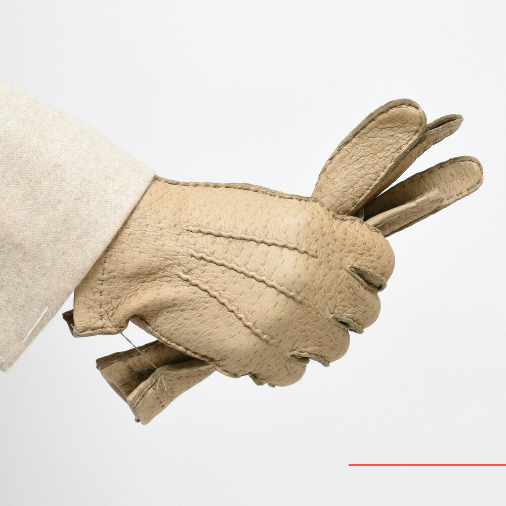 Gantier1892（ガンティエール1892）アンライニングペッカリーグローブ