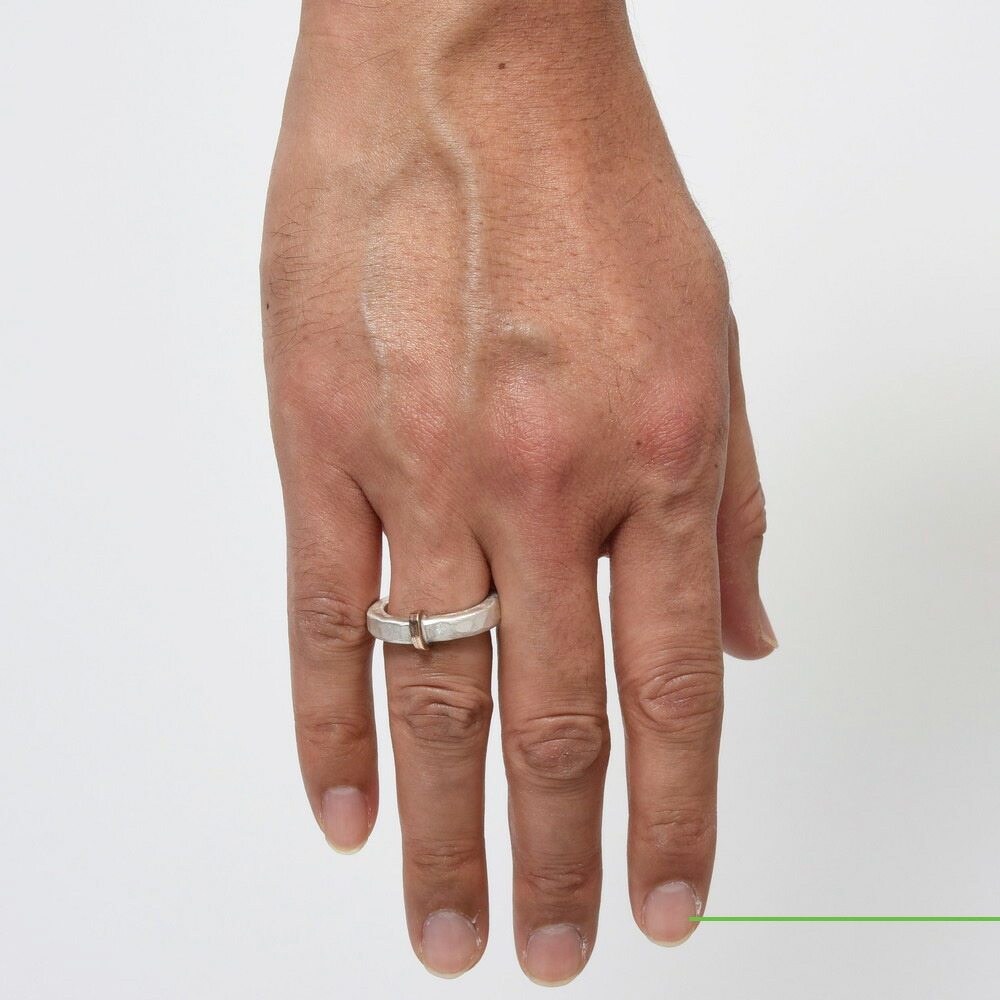 Folk/N(フォークバイエヌ)シルバー999リング MF-027 19431403188｜guji