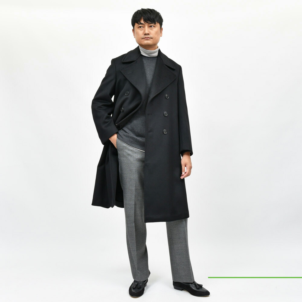 HEUGN（ユーゲン）EDWARS ウールメルトンダブルコート COAT067