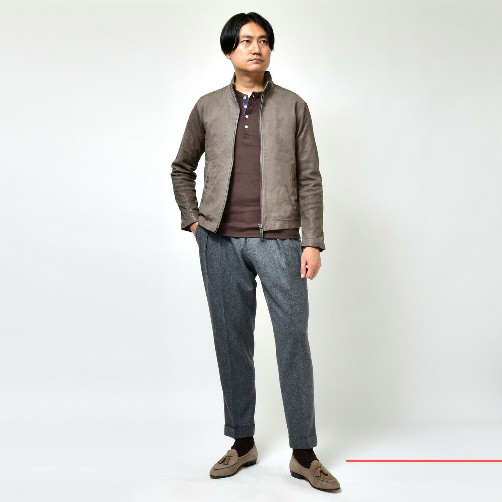 GIORGIO BRATO（ジョルジオ ブラート）ガーメントダイラムレザー