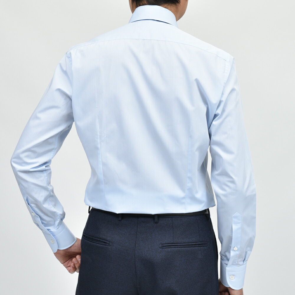 FRAY（フライ） BYRON コットンブロードセミワイドカラーシャツ