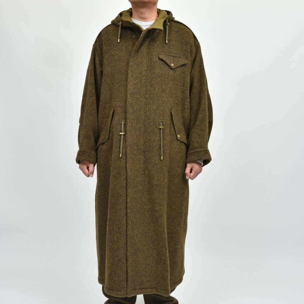 ISABEL MARANT（イザベル マラン）ボイルドウールフーデッドコート 274