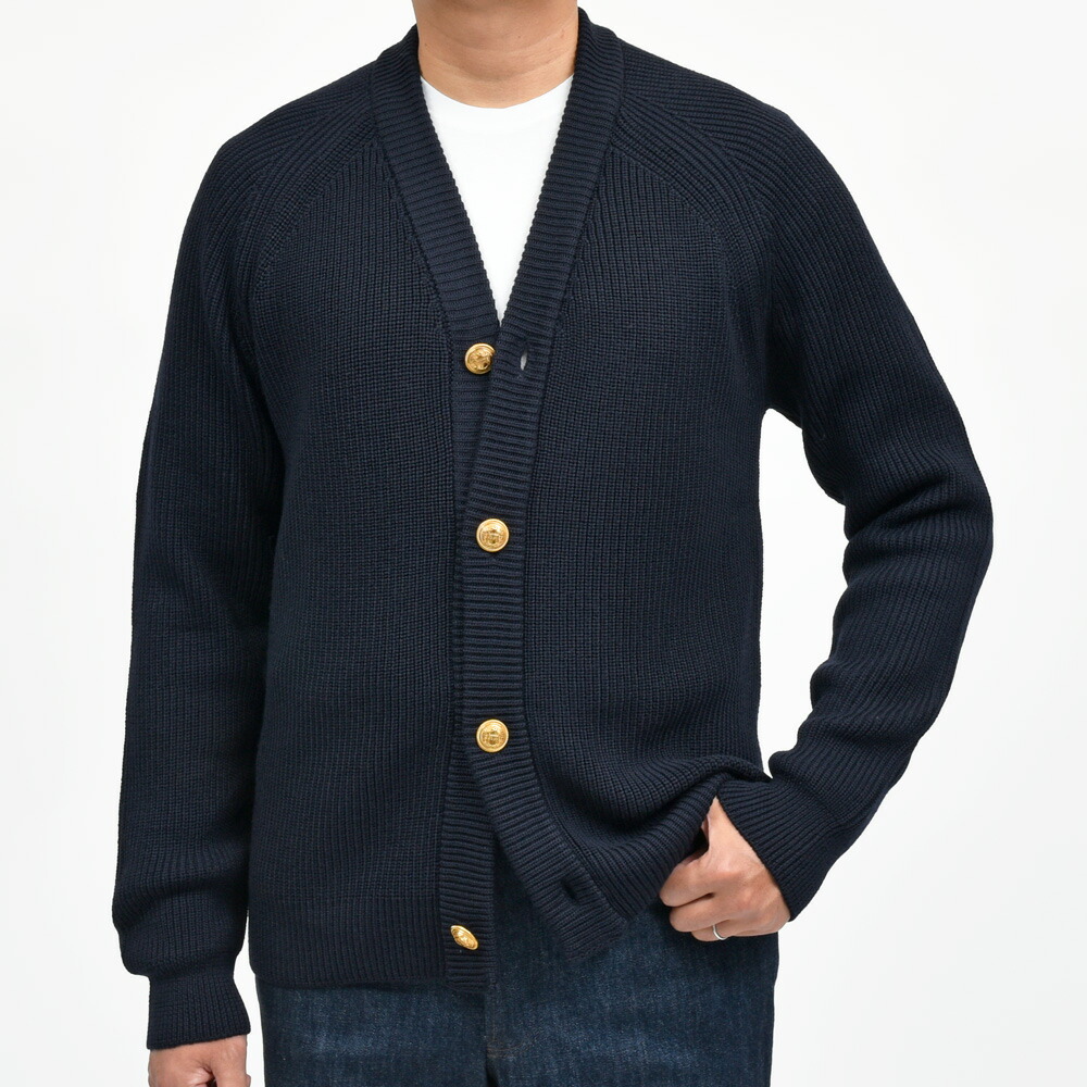 ZANONE（ザノーネ）7Gゲージウールハーフフィッシャーマンリブニット