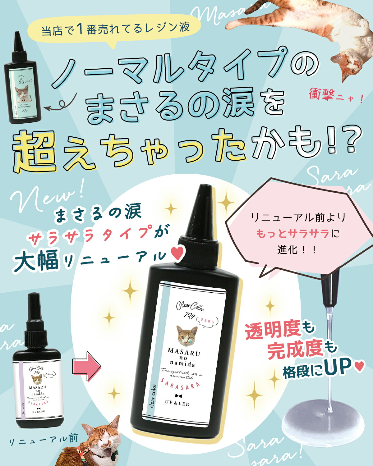 まさるの涙 サラサラタイプ - 手作り雑貨屋 * 雑貨好きによる雑貨好き