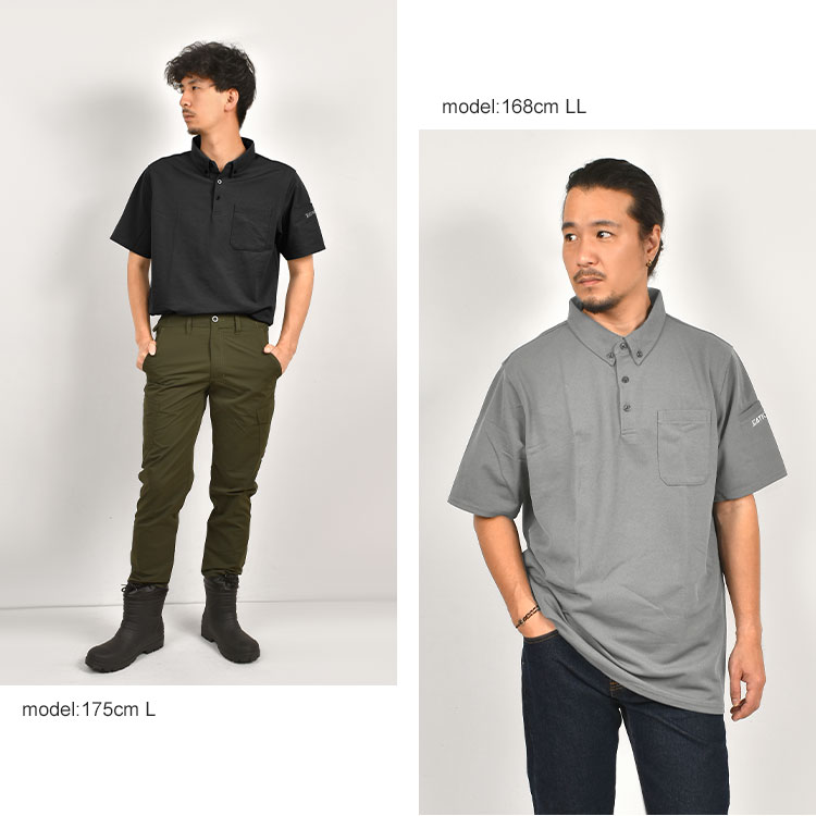 楽天市場】作業着 ポロシャツ 半袖 メンズ 春夏 薄手 涼しい 吸水速乾