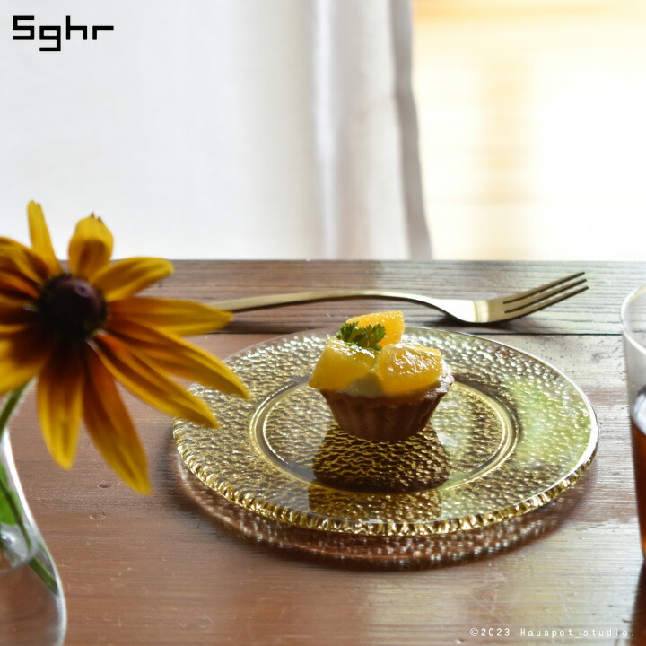 楽天市場】プレート 皿 ガラスプレート 小皿 kisala キサラ 直径(約