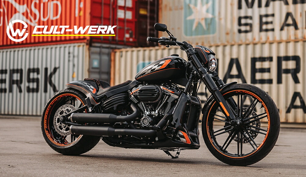 楽天市場】ハーレー 【Cult Werk】カスタムミラー 左右セット【HD