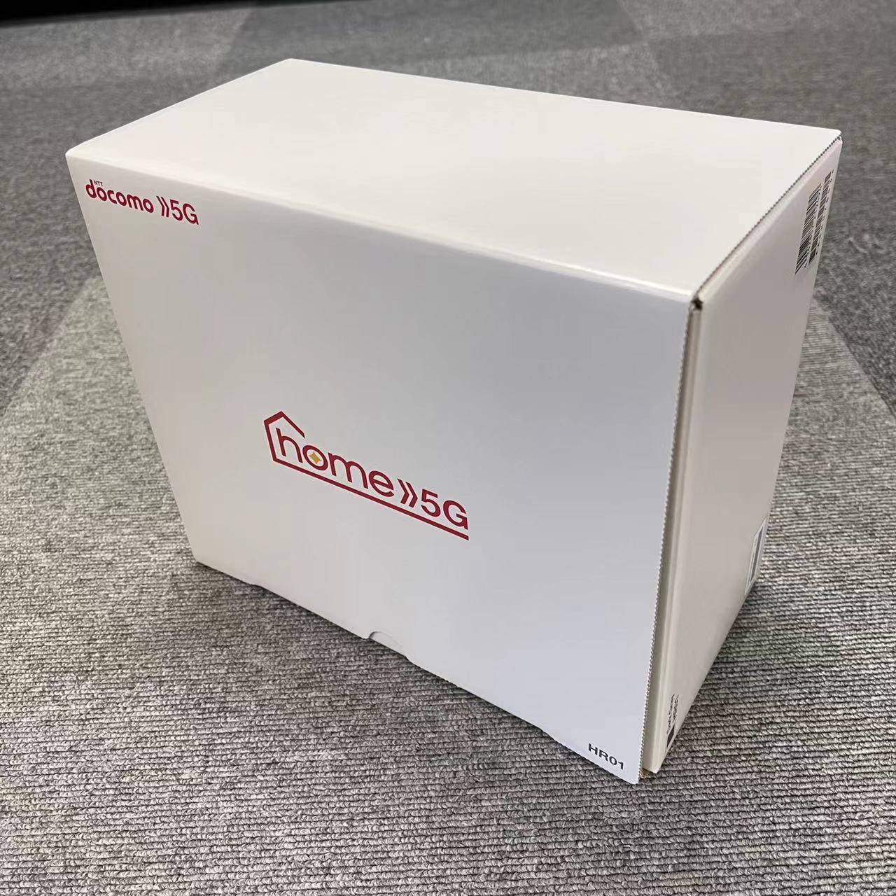 楽天市場】[新品未使用品] docomo home 5G HR01 [ダークグレー] 受信時
