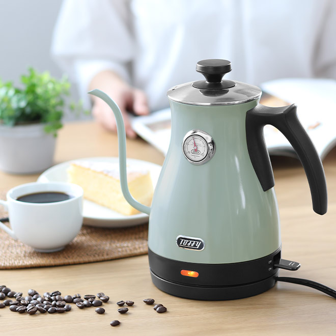 楽天市場】電気ケトル かわいい 【選べる豪華特典】 ミルク おしゃれ