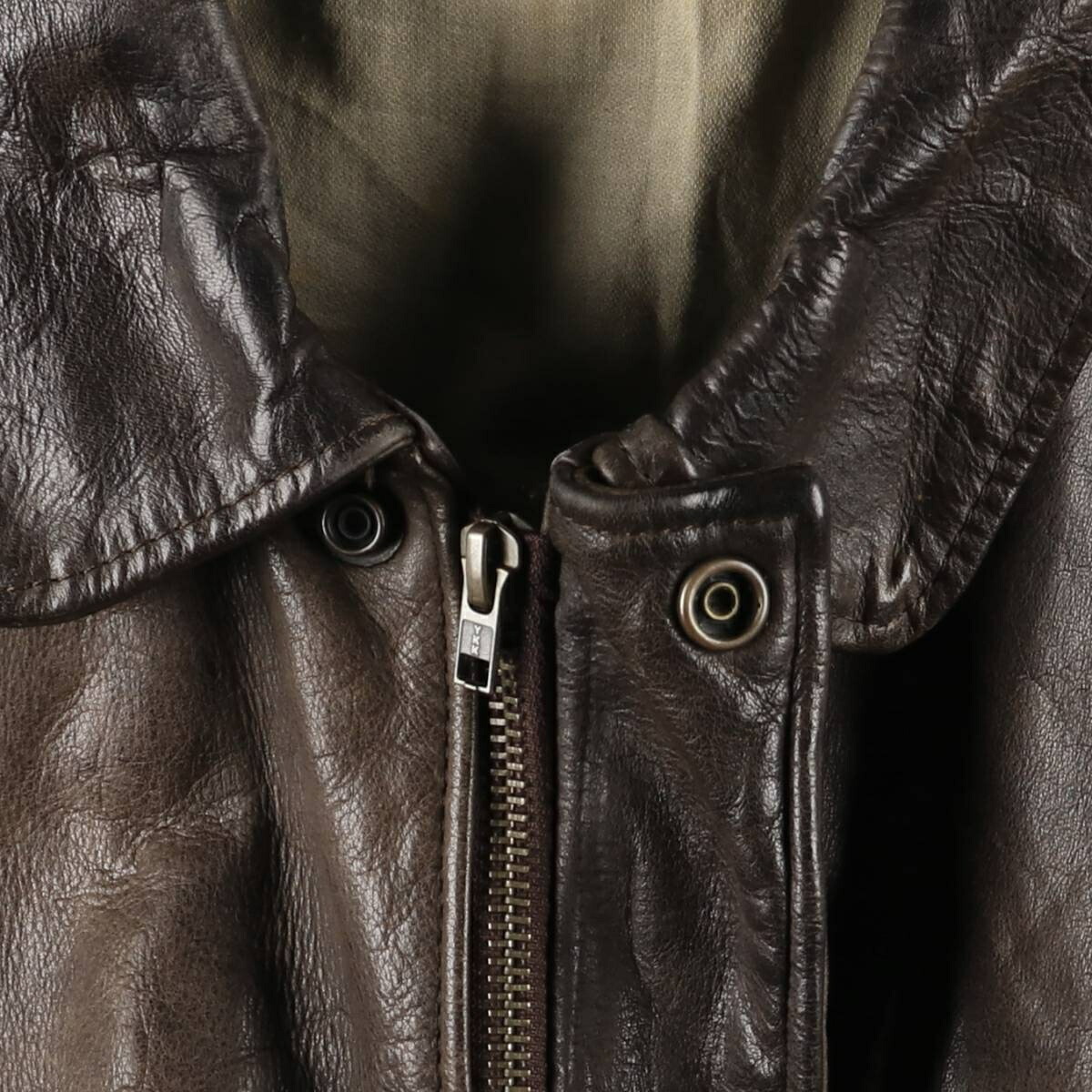 古着 CLOTHES ERIKSONS PARIS A-2タイプ レザーフライトジャケット