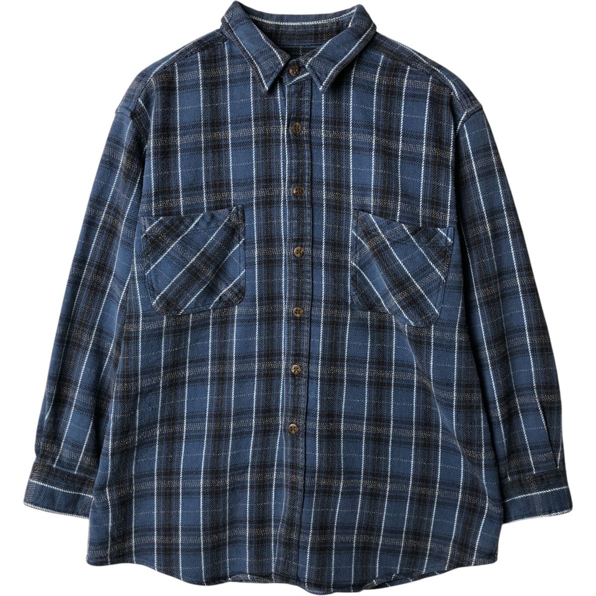 古着 00年代 セントジョンズベイ ST.JOHNS BAY 長袖 ヘビーネル