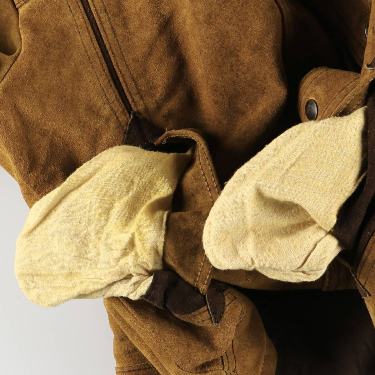 古着 70年代 シアーズ Sears THE LEARHER SHOP スエードレザー