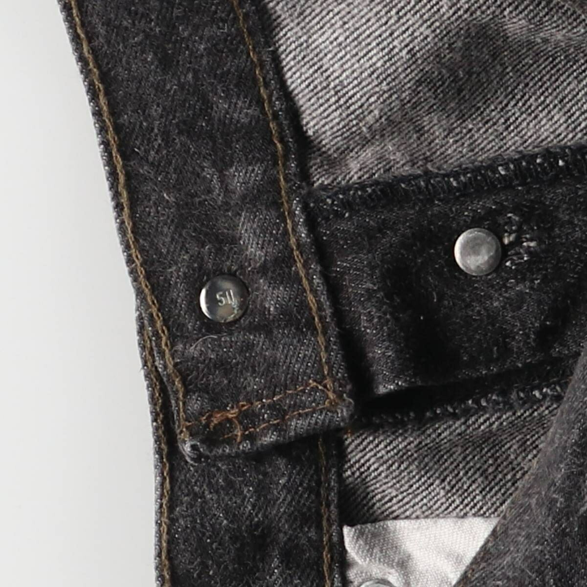 古着 リーバイス Levis 701 STUDENT ブラックデニム ストレートデニム