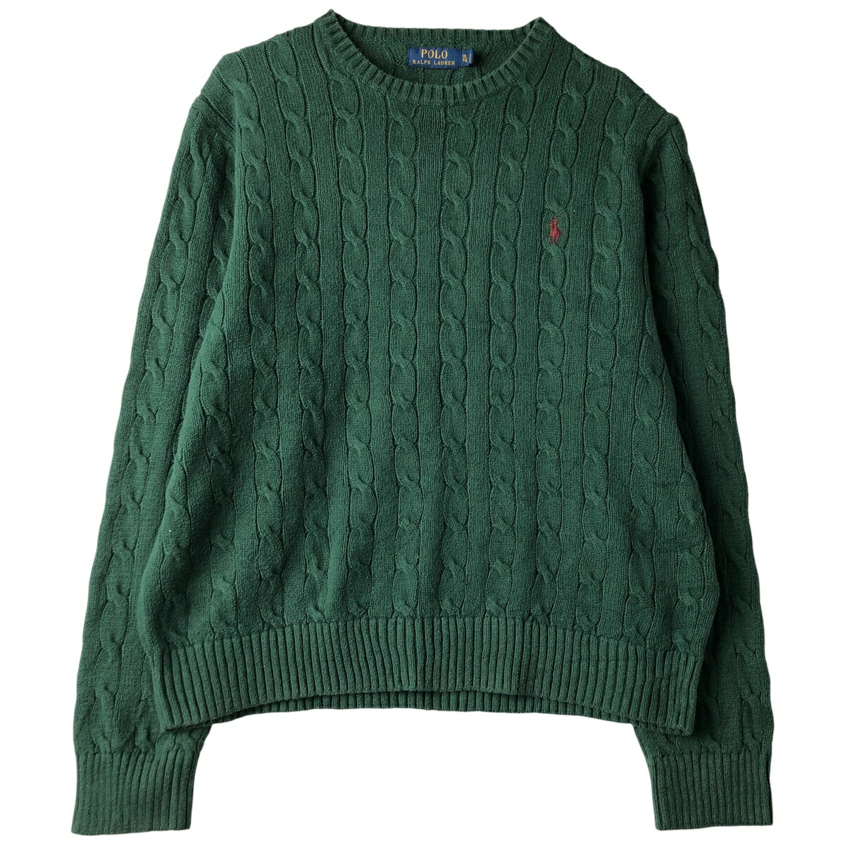 古着 ラルフローレン Ralph Lauren POLO RALPH LAUREN ケーブル編み