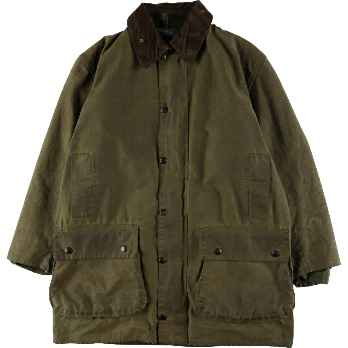 古着 80年代 バブアー Barbour NORTHUMBRIA ノーザンブリア 旧3