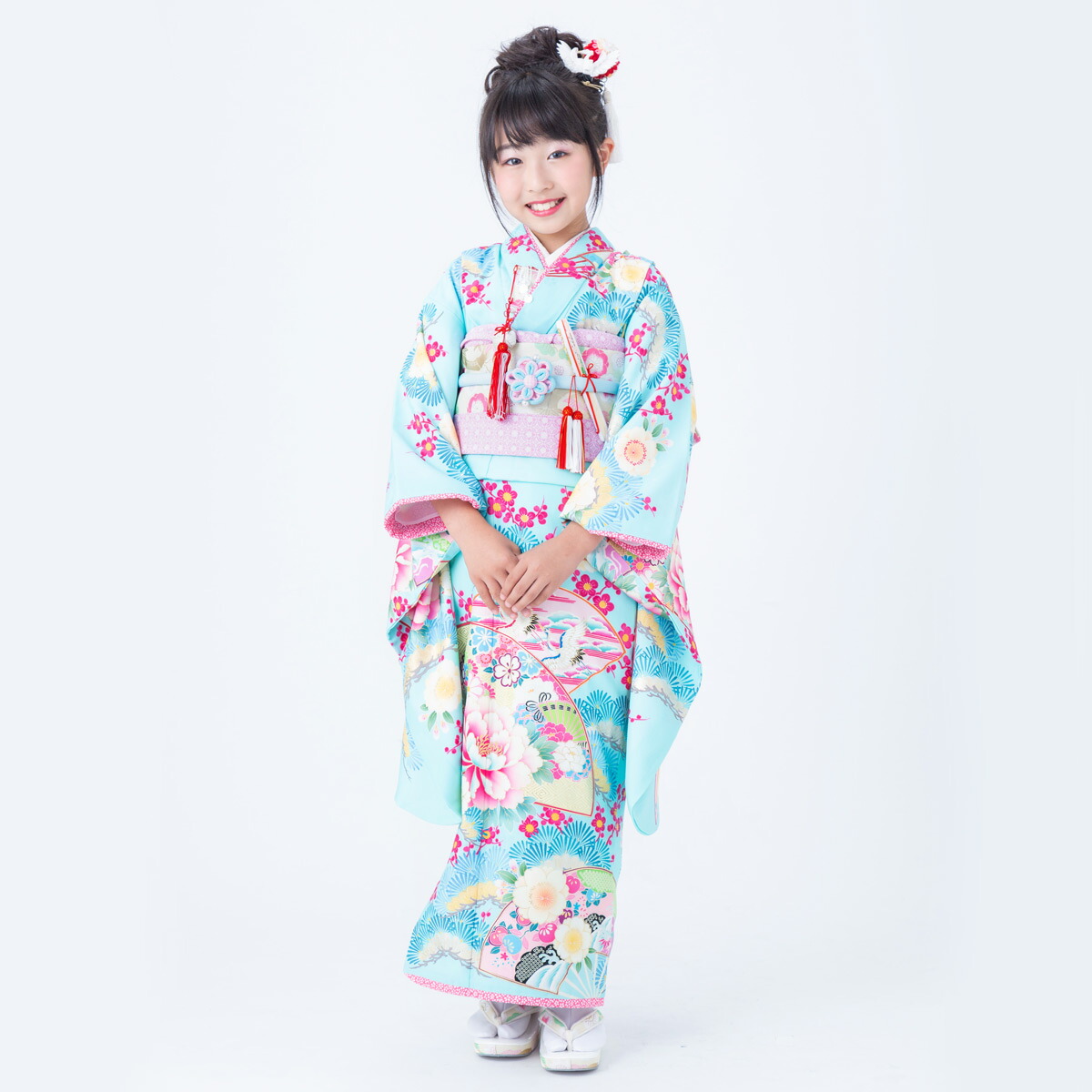 楽天市場】【レンタル】753 七五三 着物 7歳 フルセット 女の子