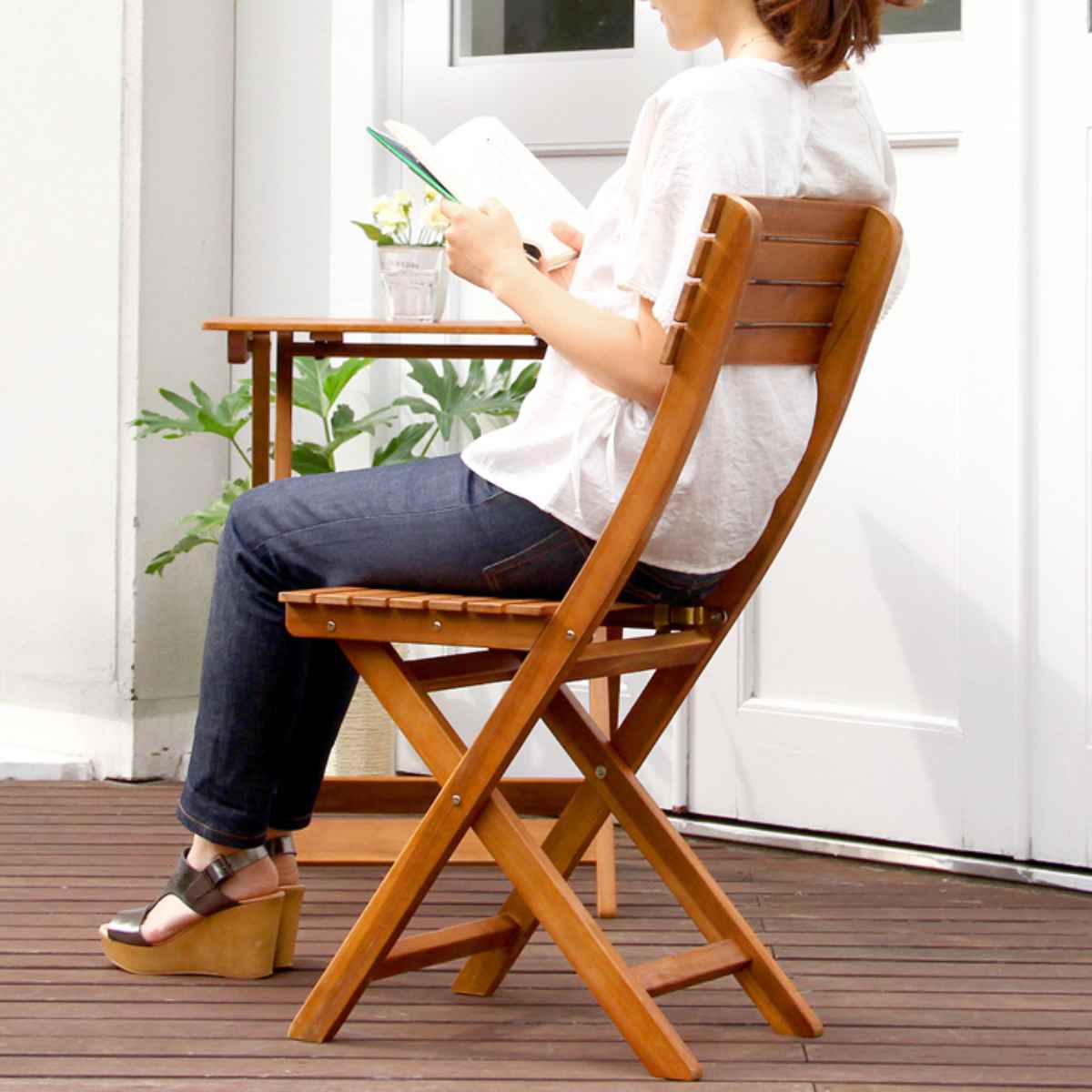 楽天市場】ガーデンテーブル チェア 3点セット TOAST 木製 （ 送料無料