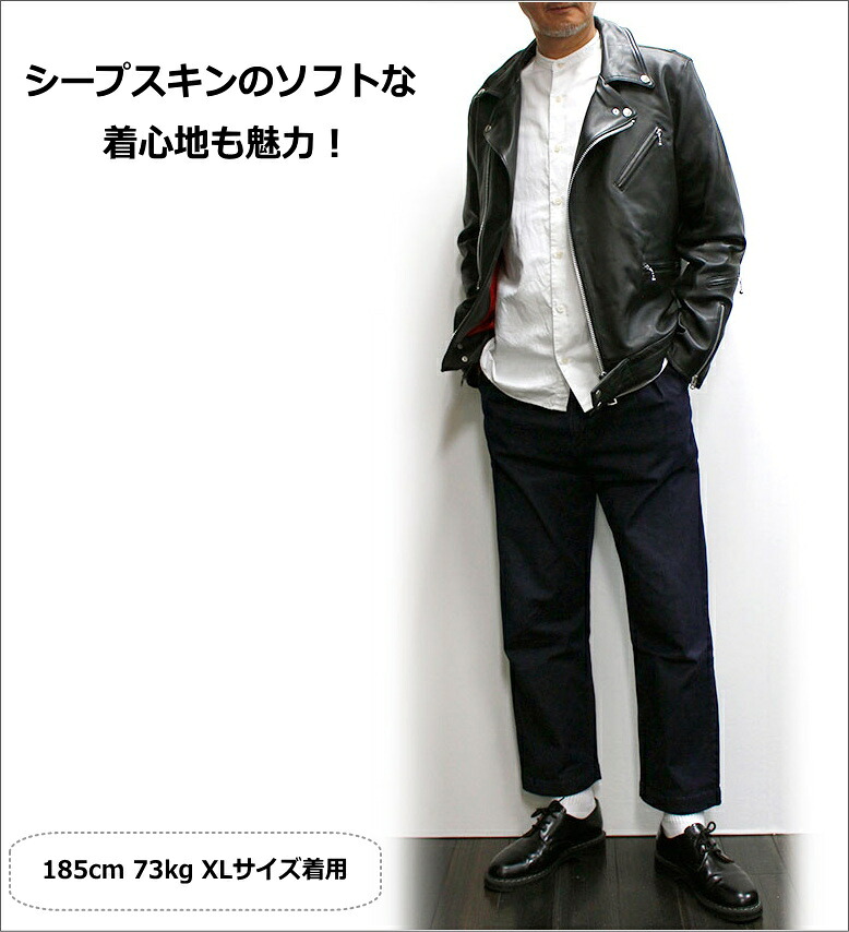 楽天市場】Retro Grade(レトログレード) 羊革ダブルライダースUK